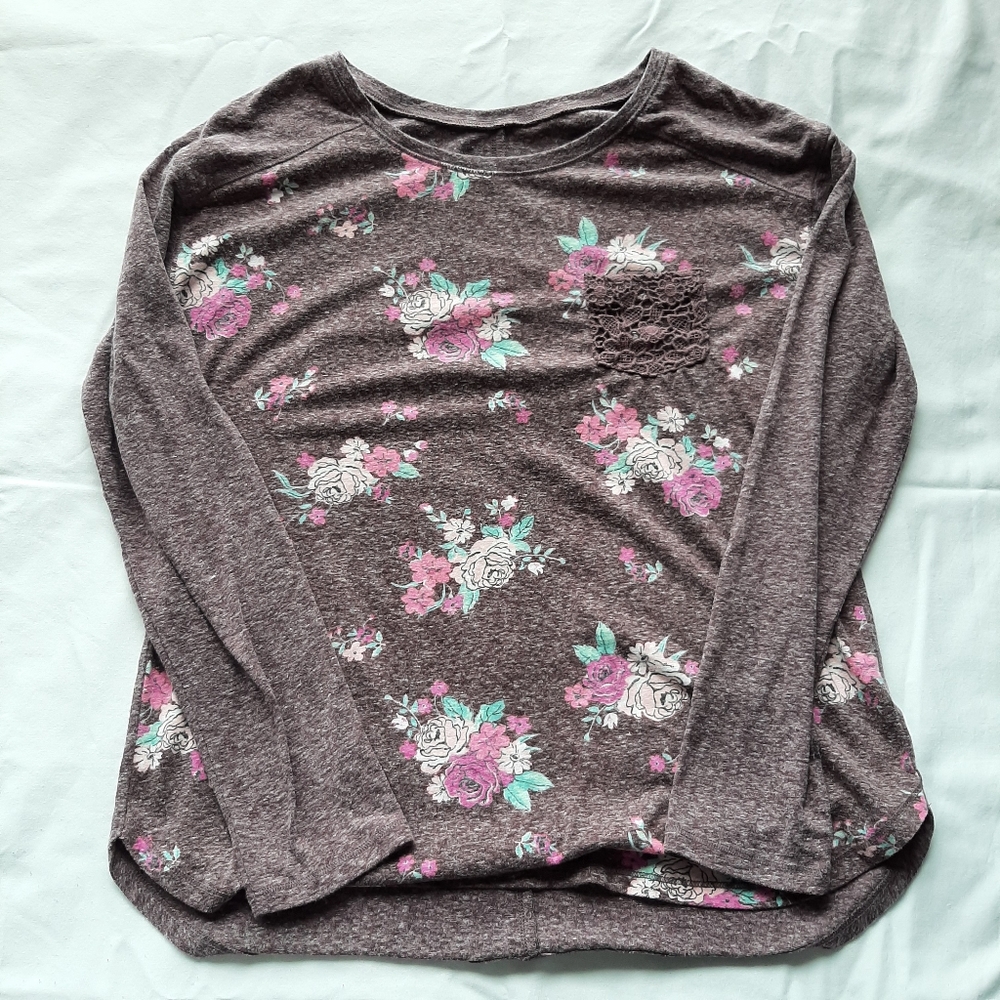 Girls Justice Long Sleeve Shirt Size 18